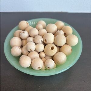 1300 Huge Wooden Bead Lot for Crafts